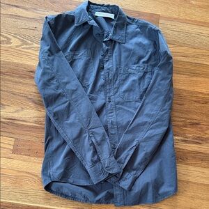 Orlebar Brown Charcoal Casual Button-Down Shirt